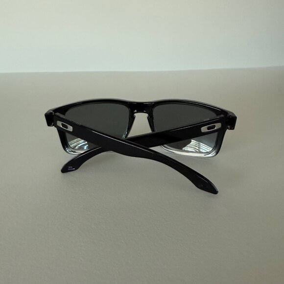 NEW Oakley Holbrook Prizm Polarized Dark Ink Fade 9102 Silver Reflective Lens - Picture 4 of 12